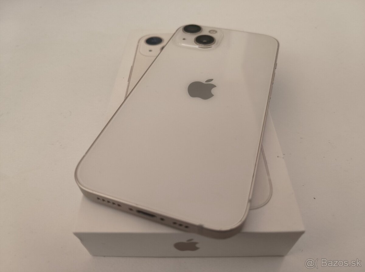apple iphone 13 128gb Starlight / Batéria 100% - 5