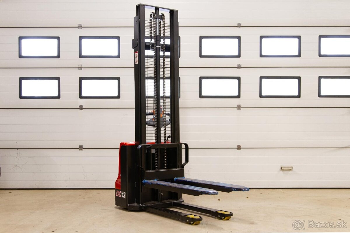 Ručne vedený el.vysokozdvižný paletový vozík Heli 1,2t.nový - 5