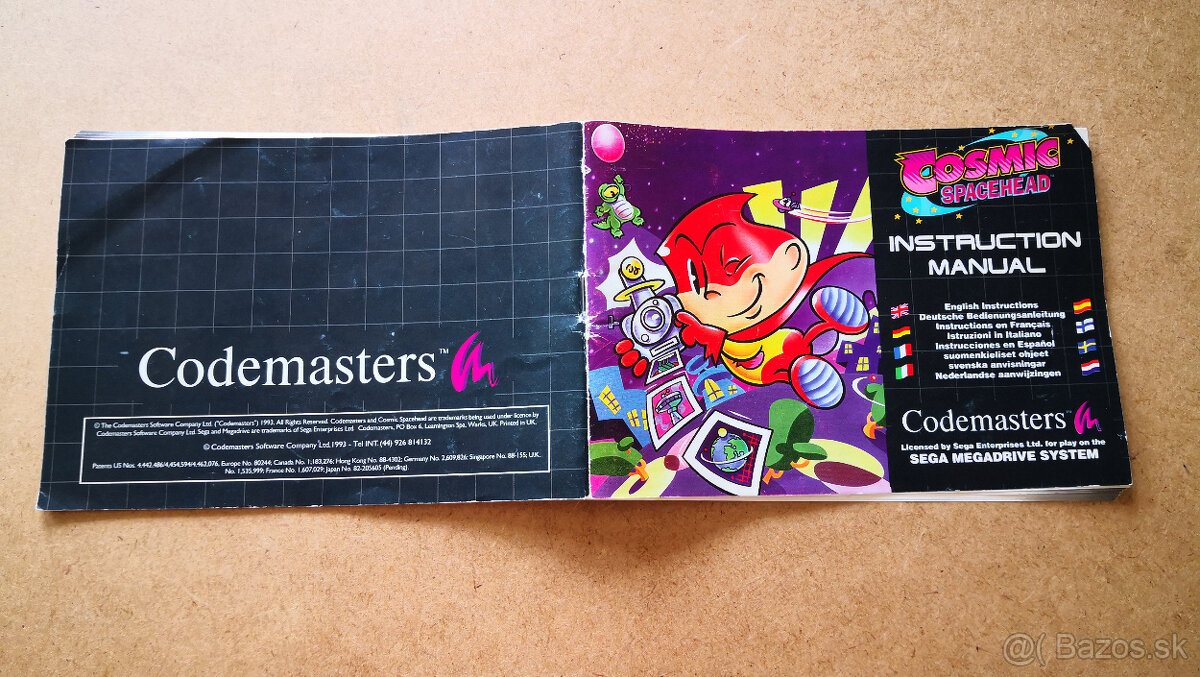 SEGA Megadrive hra - Cosmic Spacehead (1993) - 5