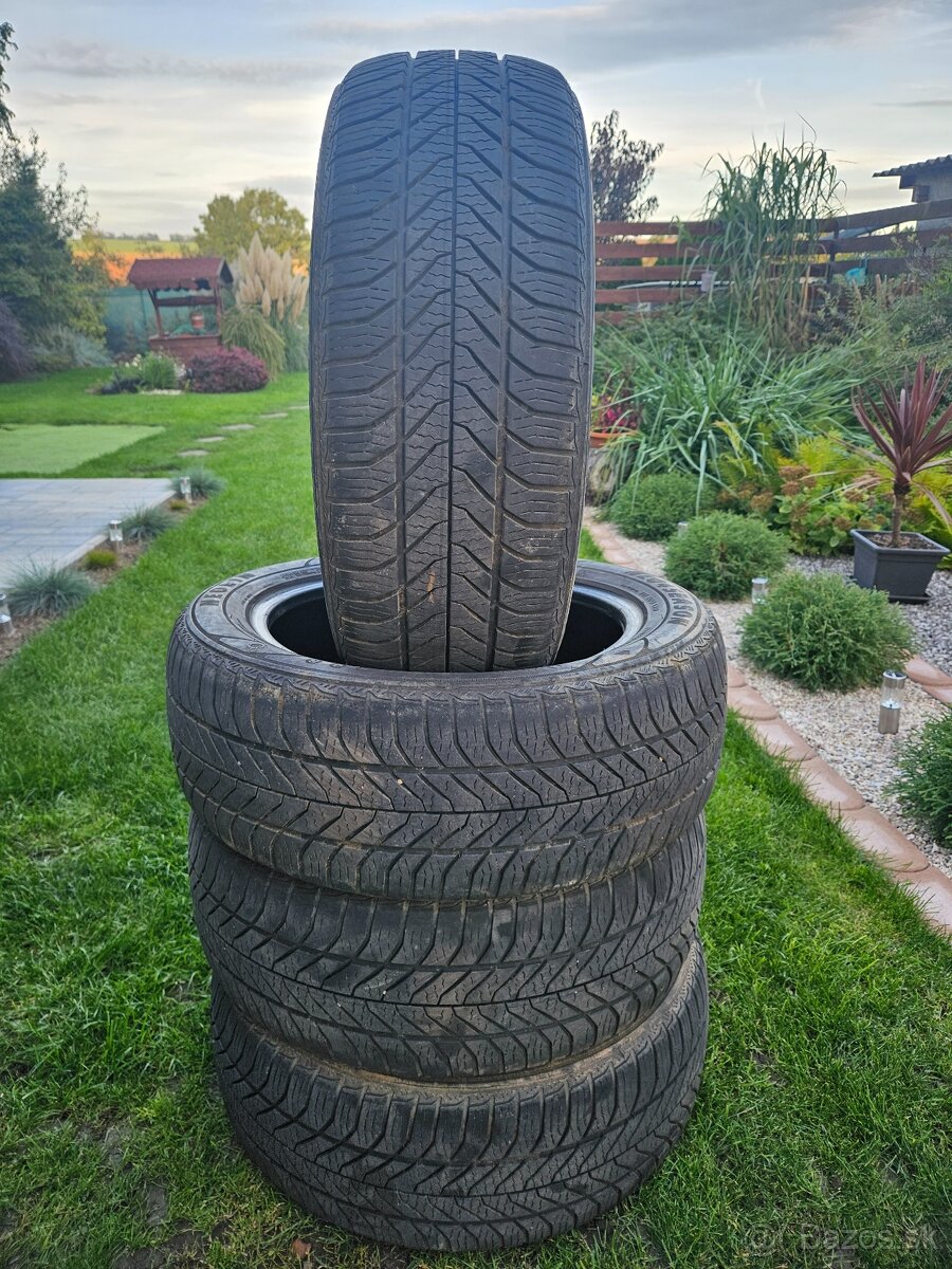 Predám celoročné pneumatiky. 205x55 R16 - 5