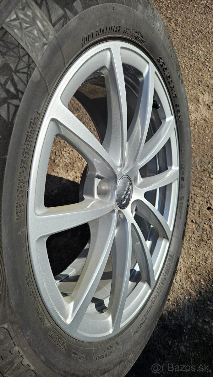 Alu kola originál Audi A4 / A6 C8 R17" Prodám - 5