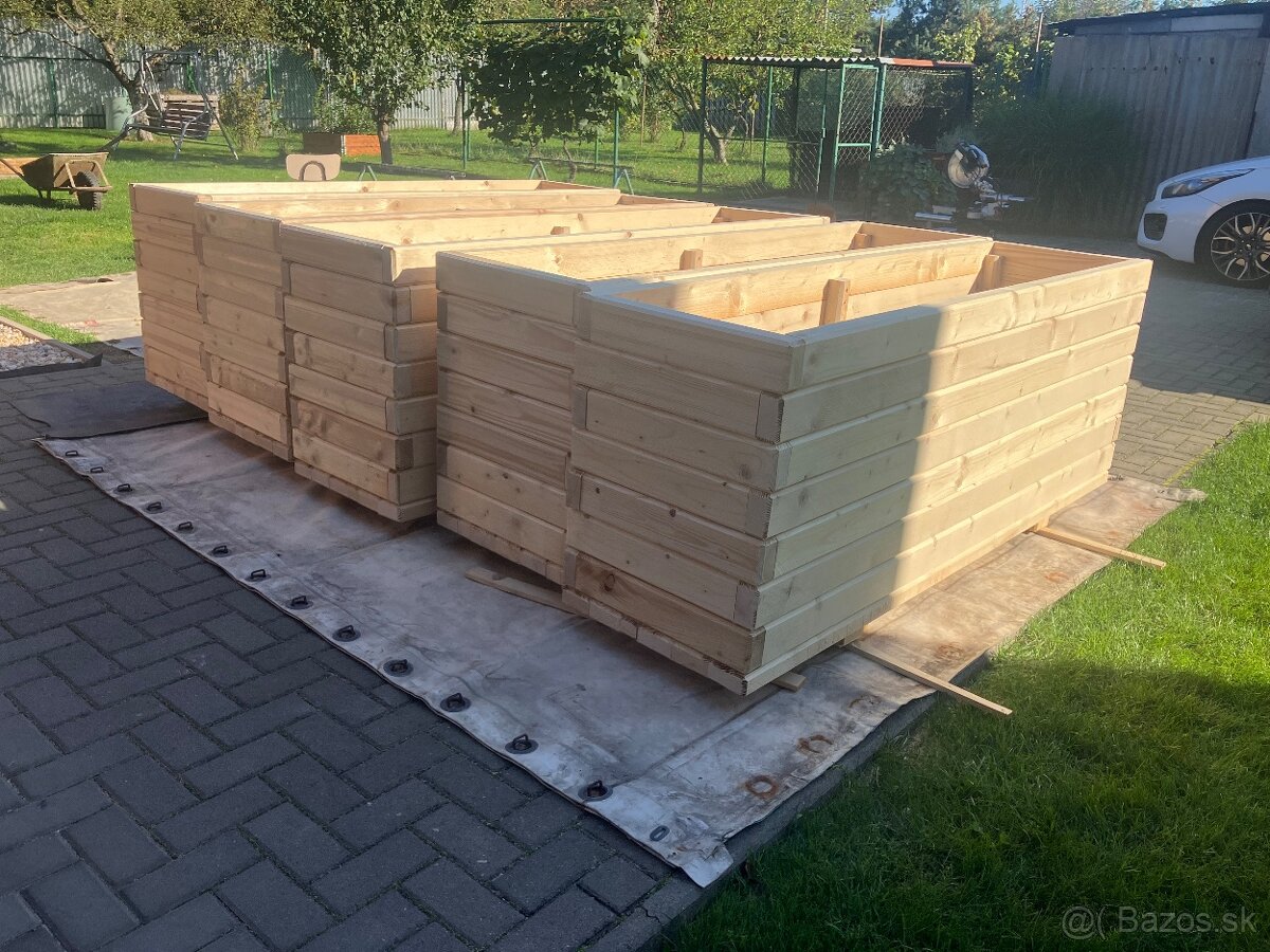 Vyvysene zahony a kvetinace - 5