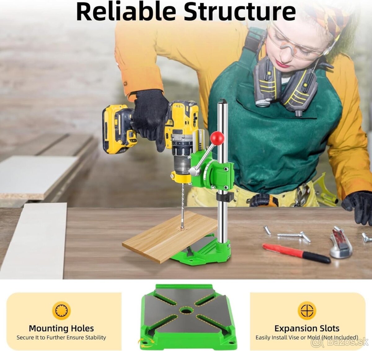 🔧 Vŕtací stojan otočný o 90° | TOP stav - 5