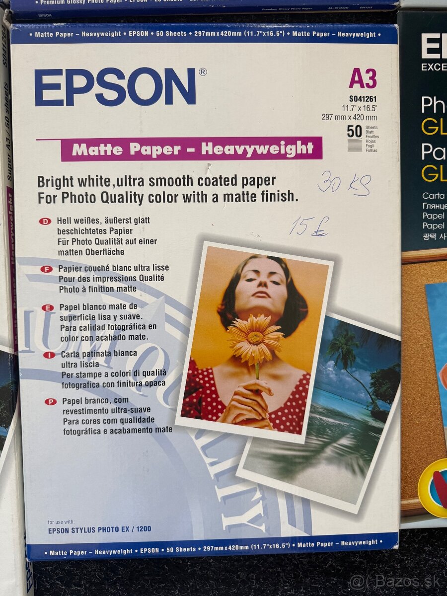 Fotopapier Epson A3 - 5