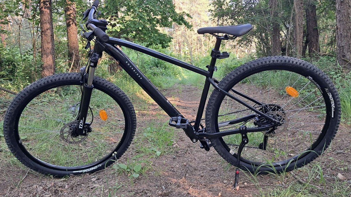 Rockrider explore 500 + stojan + blatníky + predný ráfik - 5