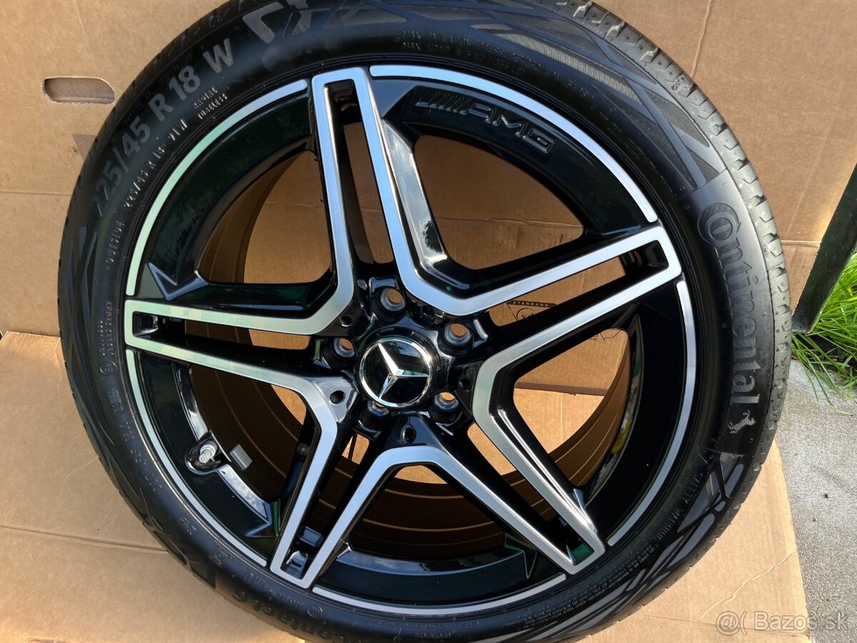MERCEDES A, B, CLA alu kola 18" AMG nové, originál - 5