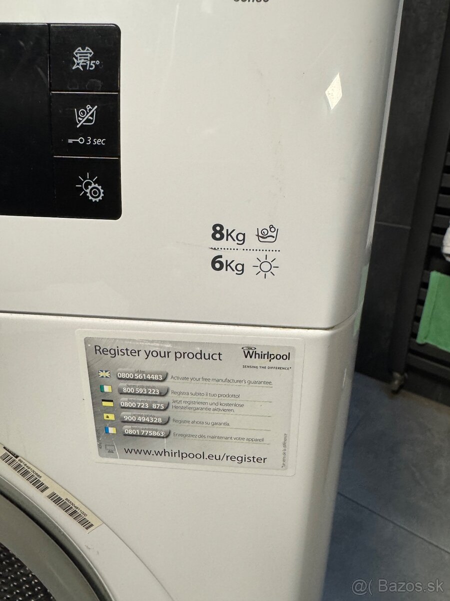 Práčka so sušičkou Whirlpool LVA2006TRF - 5