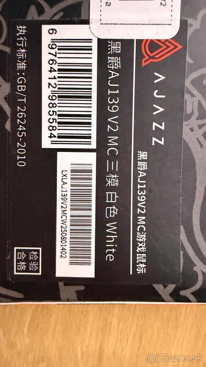 Predám úplne novú myš AJAZ AJ139 V2 MC - 5