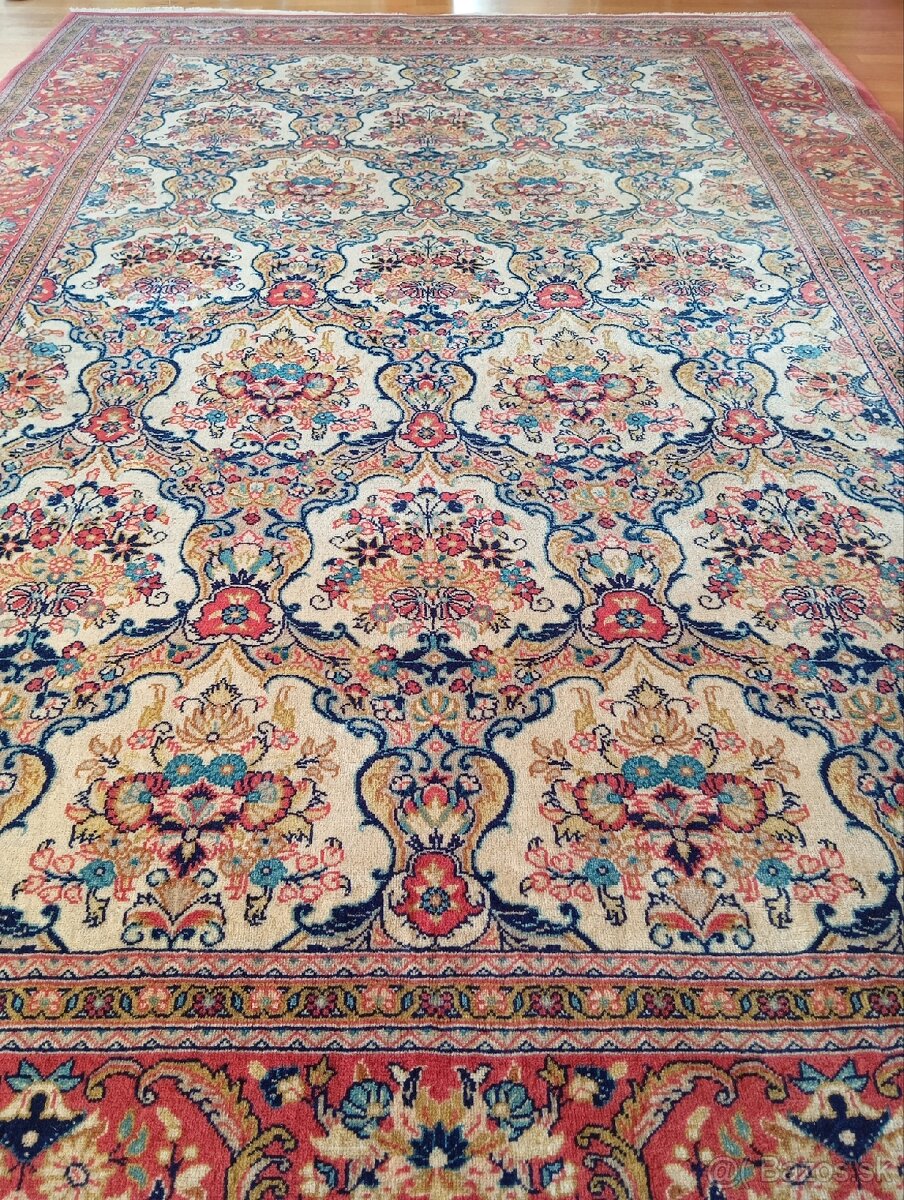 ✨Luxusný hodvábny Nain 4La z 50tych rokov , 300x200 - 5