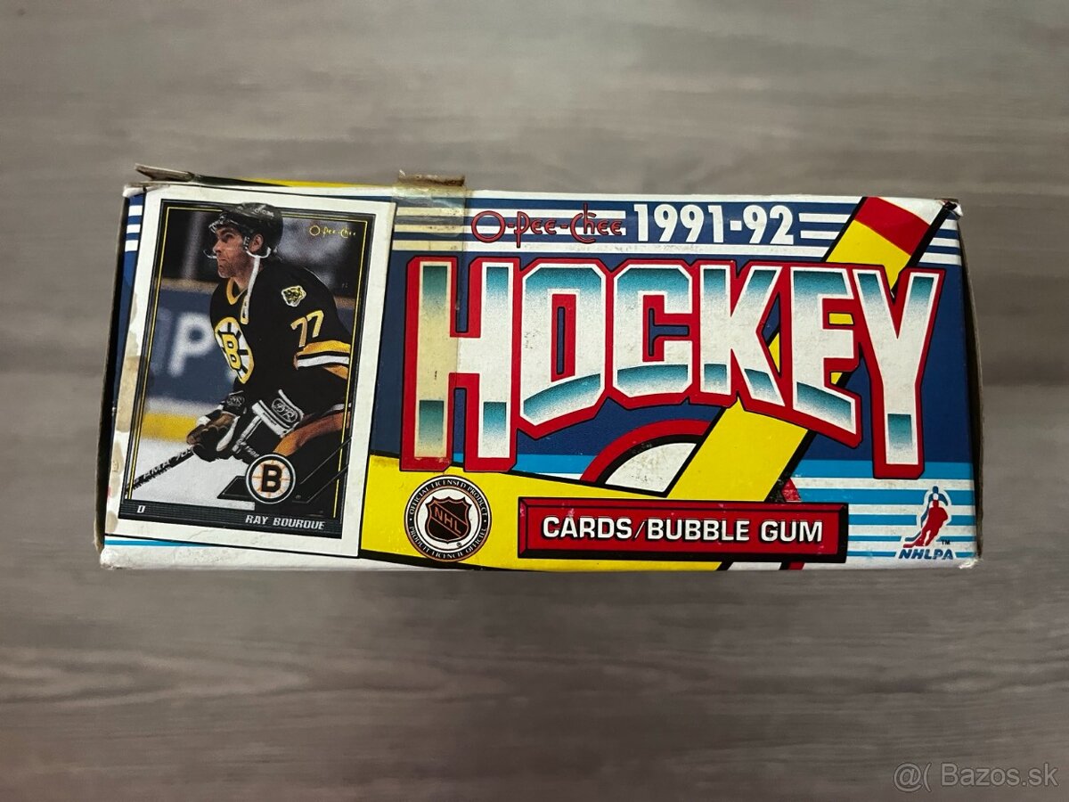 Hokejové karty box O-Pee-chee 1991-92 - 5