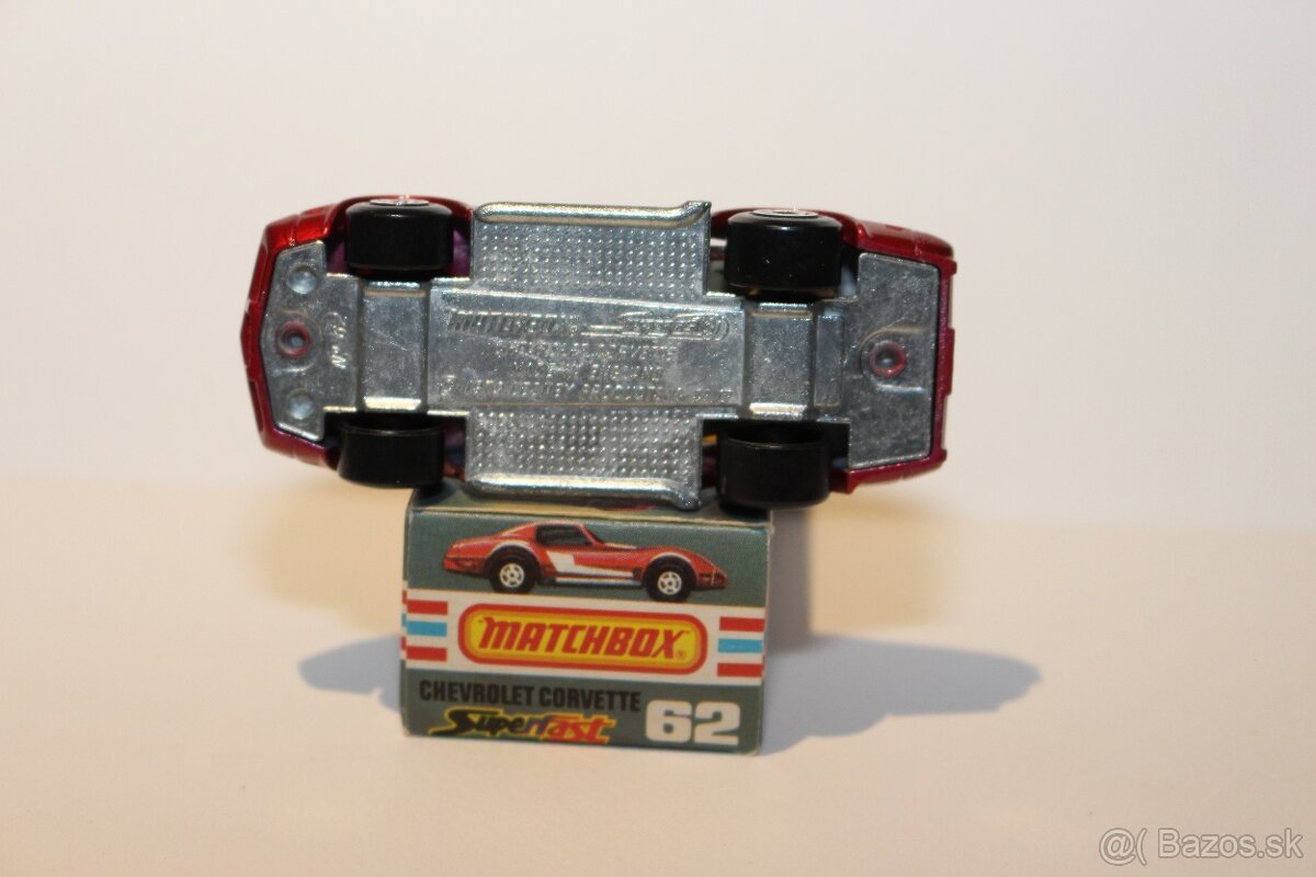Matchbox SF Chevrolet corvette - 5