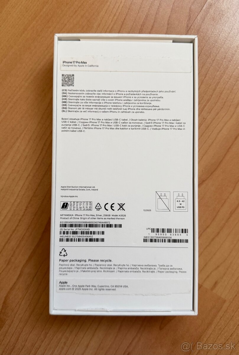 Apple iPhone 17 Pro Max 256GB silver - 5