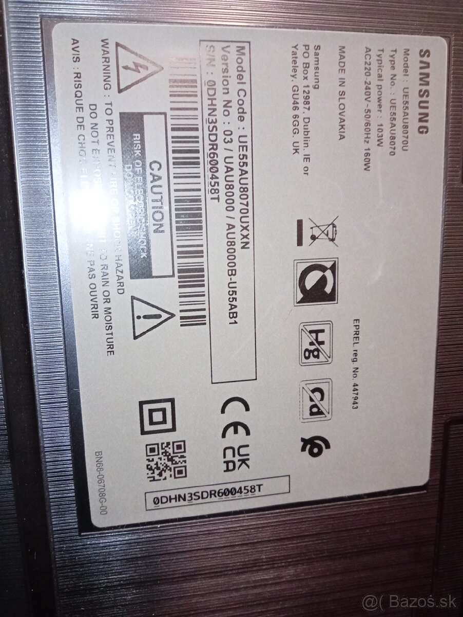 Predám Samsung Smart TV 55" - 5