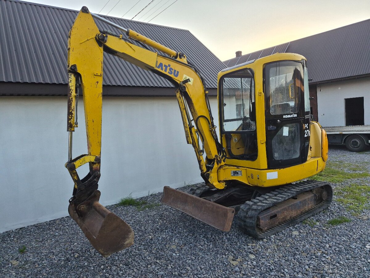 Minibager Komatsu pc 27 - 5