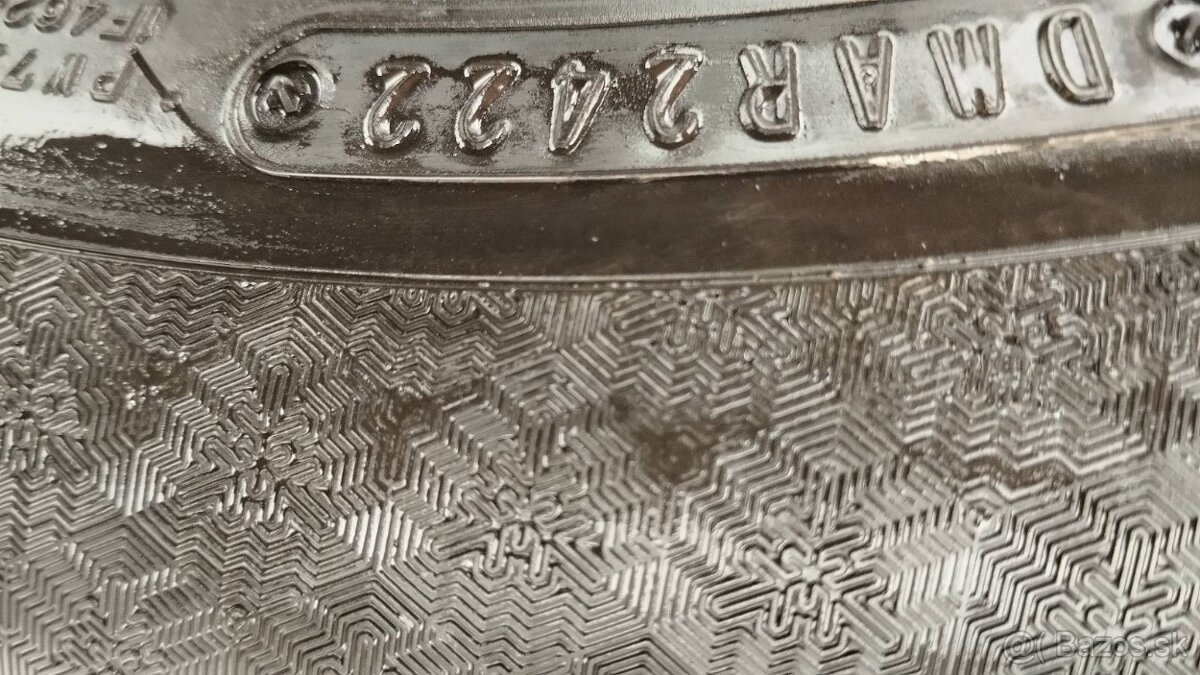 Sada diskov KIA 15x6J 4x100 s pneu Falken EuroWinter HS 02 - 5