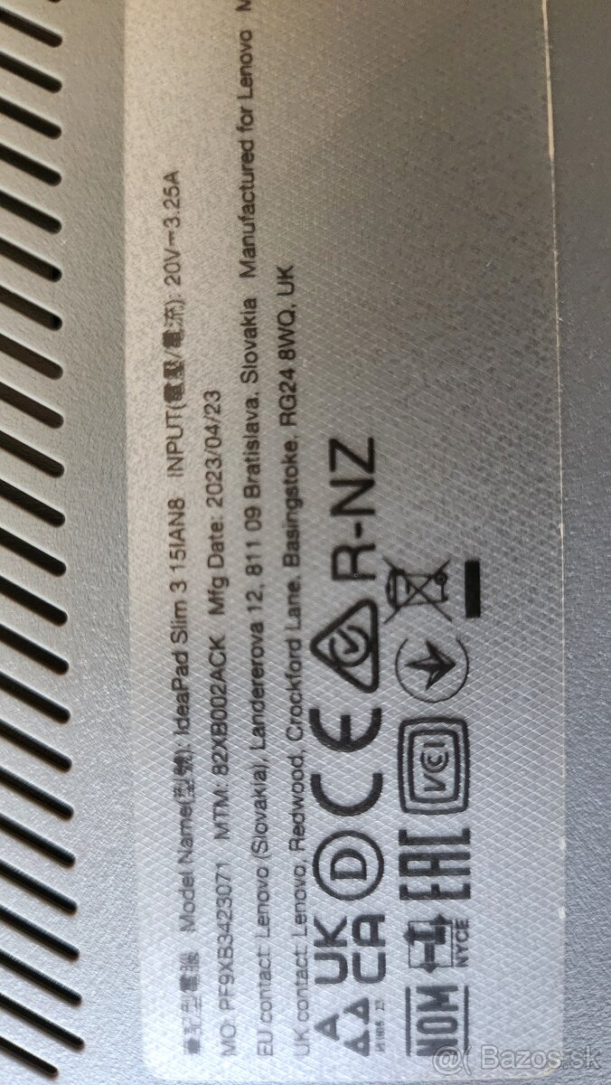 LENOVO IDEAPAD SLIM 3 - 5