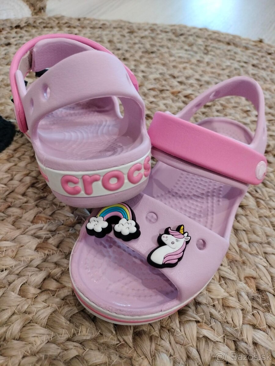 CROCS_dievčenské sandále_veľkosť C10_27-28_166mm - 5