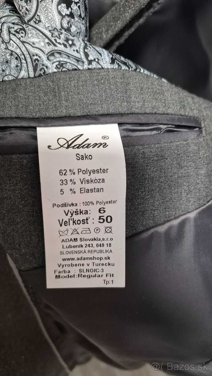 ADAM - pánsky oblek - 5