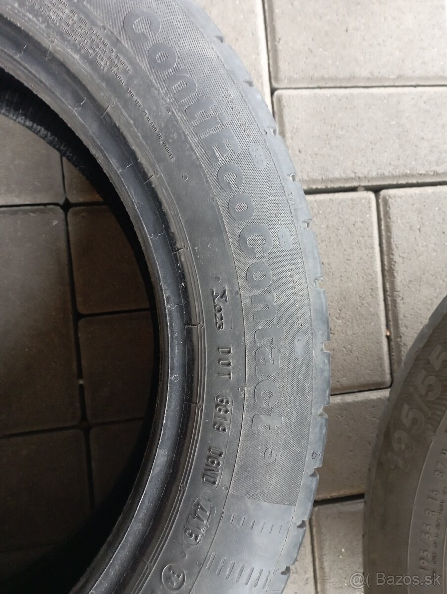 2ks letne 195/55R16 Continental - 5