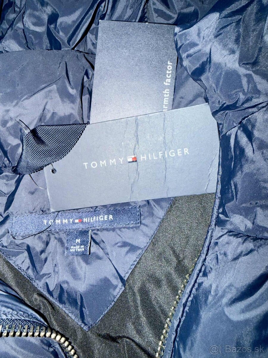 tommy hilfiger original oversized zimna vesta-bunda nova - 5