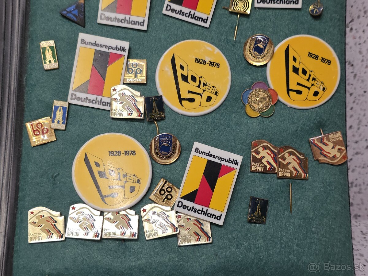 Zberateľské odznačiky viac ako 180 ks odznaky Československo - 5