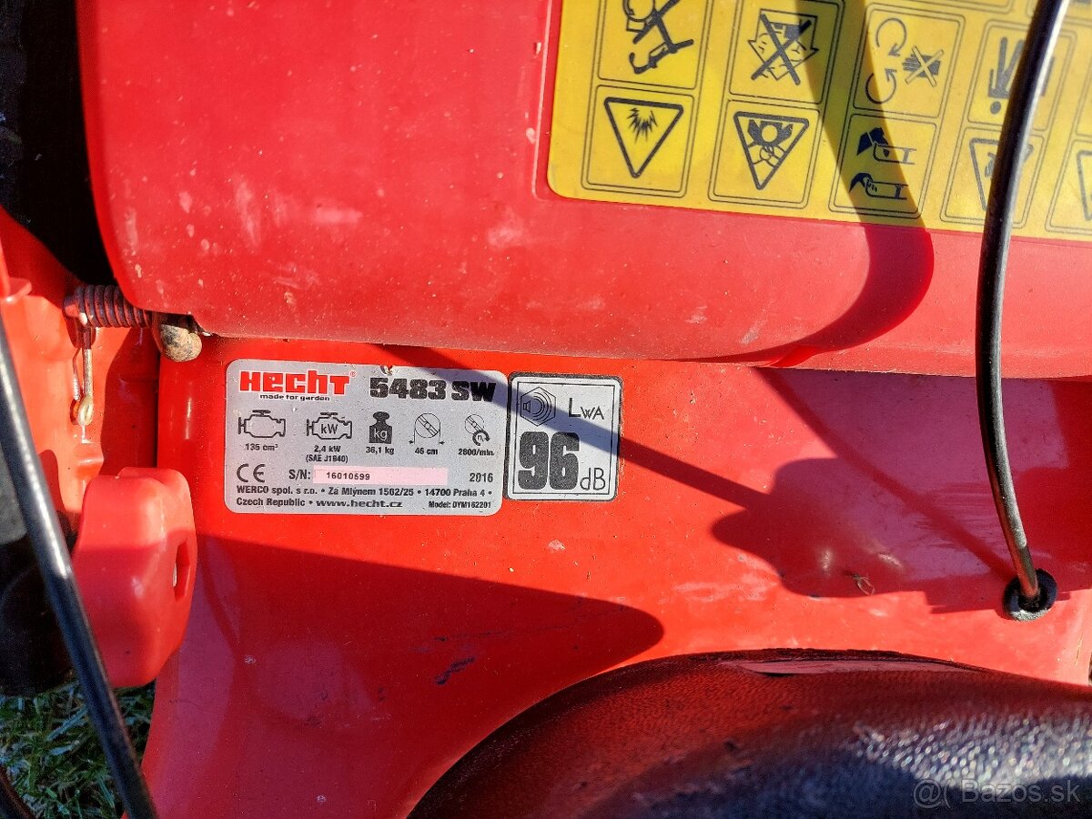 Benzínová Kosačka s pohonom zn. HECHT - 5