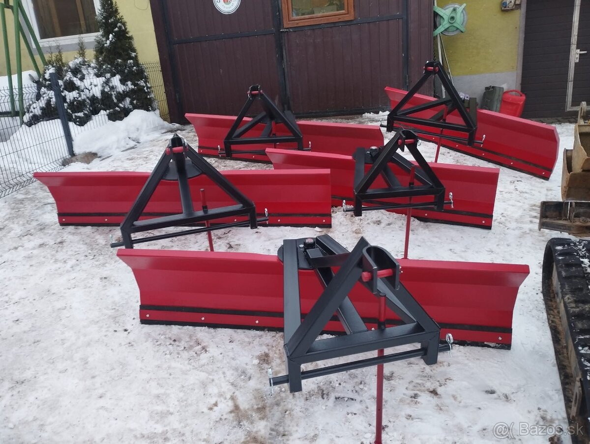 Radlica na sneh, snežný pluh - 5