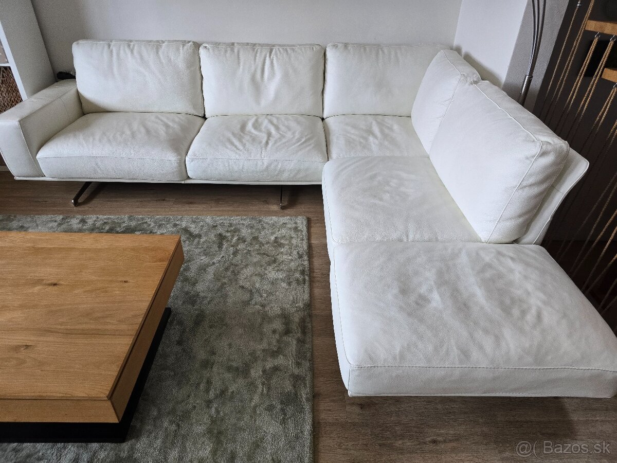 Kožená talianska sedačka - 5