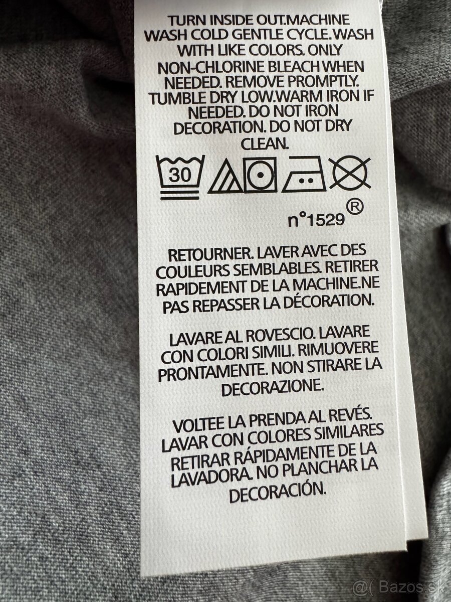 Tričko Ralph Lauren sivé L - 5