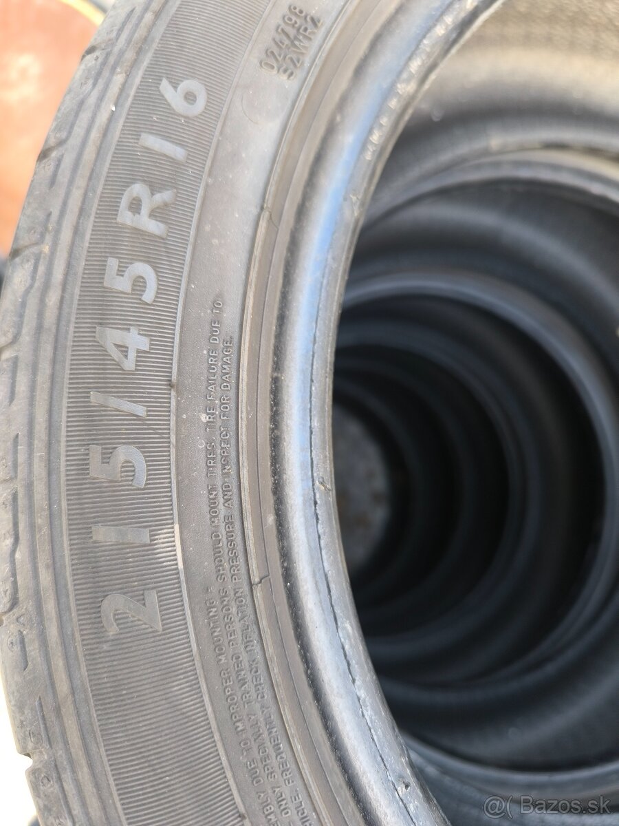 215/45r16 dunlop - 5