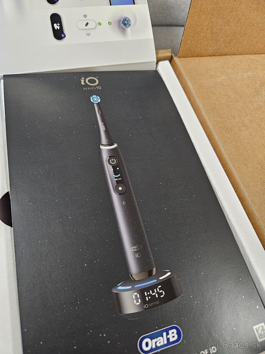 Oral-B iO 10 Black – nová, špičková elektrická zubná kefka - 5