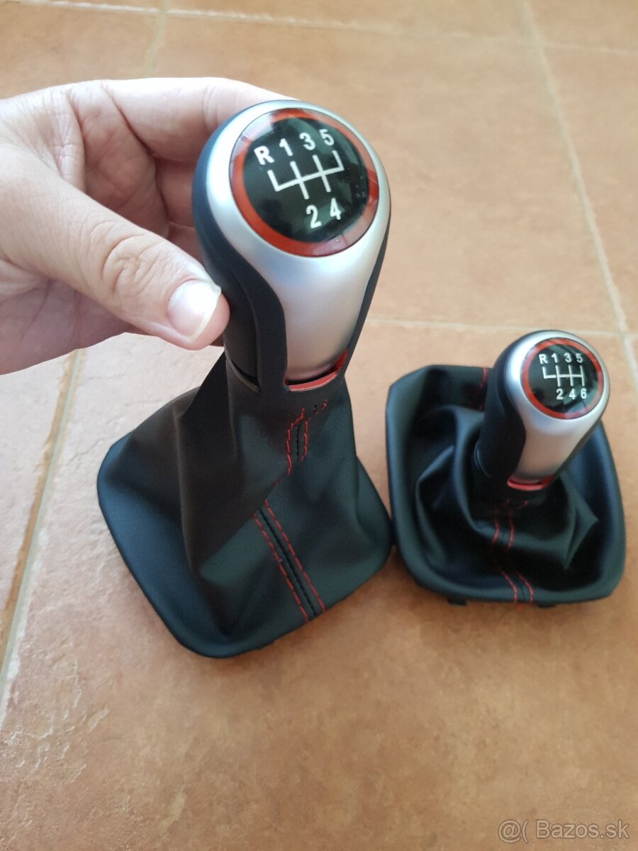 Kožena radiaca paka VW GTD s červenou niťou - 5