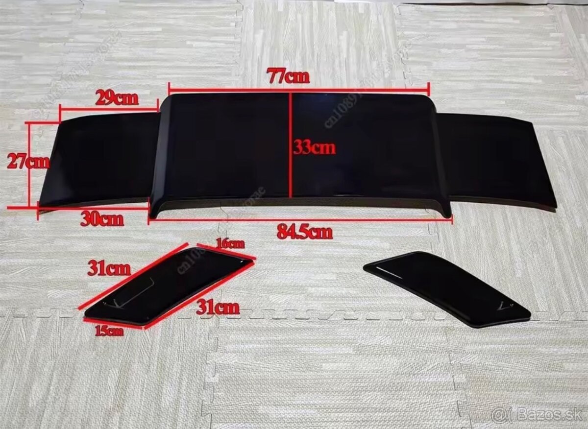 Mercedes G Brabus W464 krídlo spoiler - 5