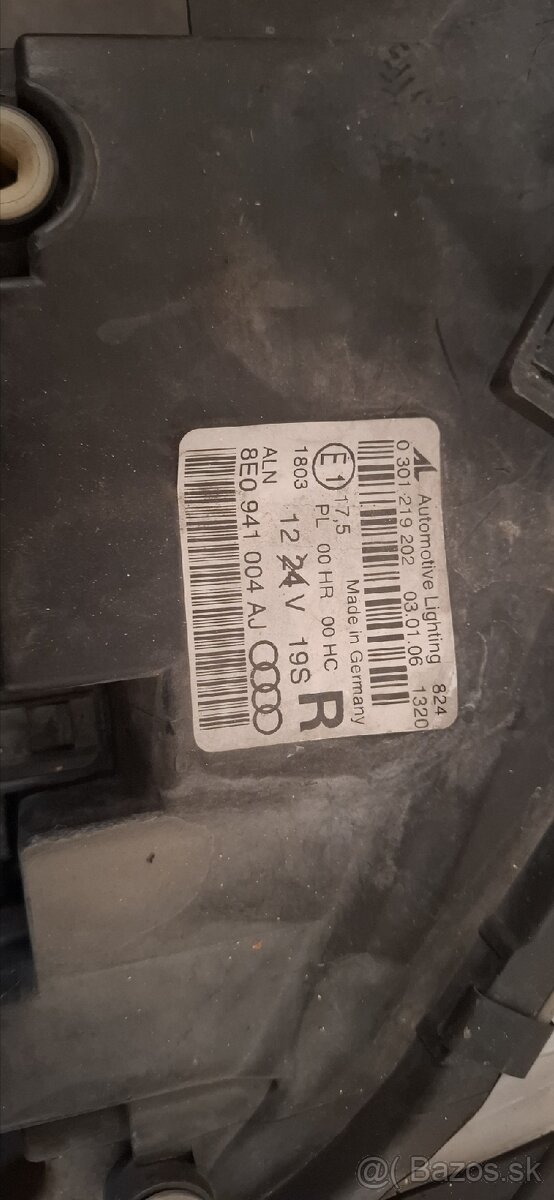 Predné svetlá Audi A4 B7 2004 - 2008 - 5