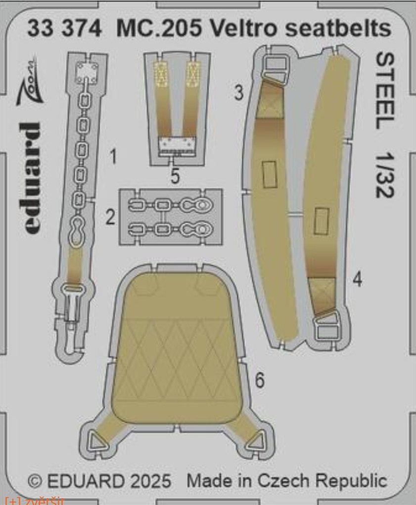 Doplnky pre plastikové modely 1/32 + 1/48 - 5