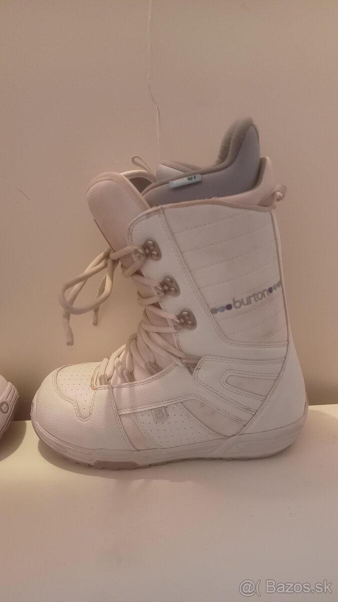 velkost 39 - snowboard boty BURTON Coco biele - 5