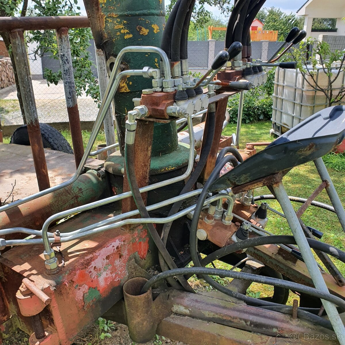 Vyvážačka na drevo + zemný vrtak - 5