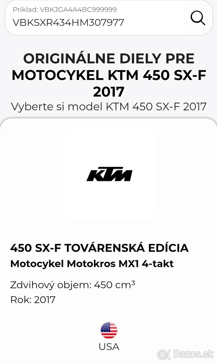 KTM SXF 450