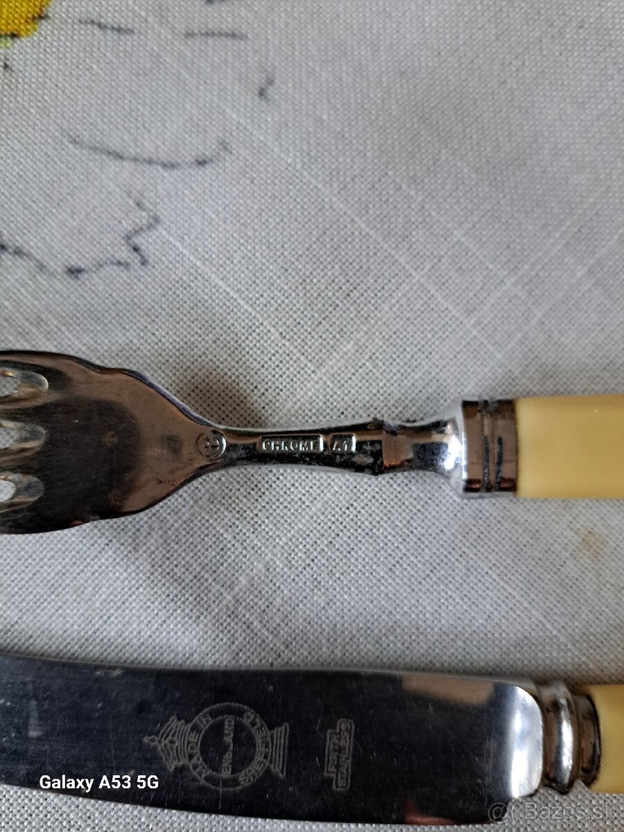 Staré nože ,8ks ENGLAND - 5