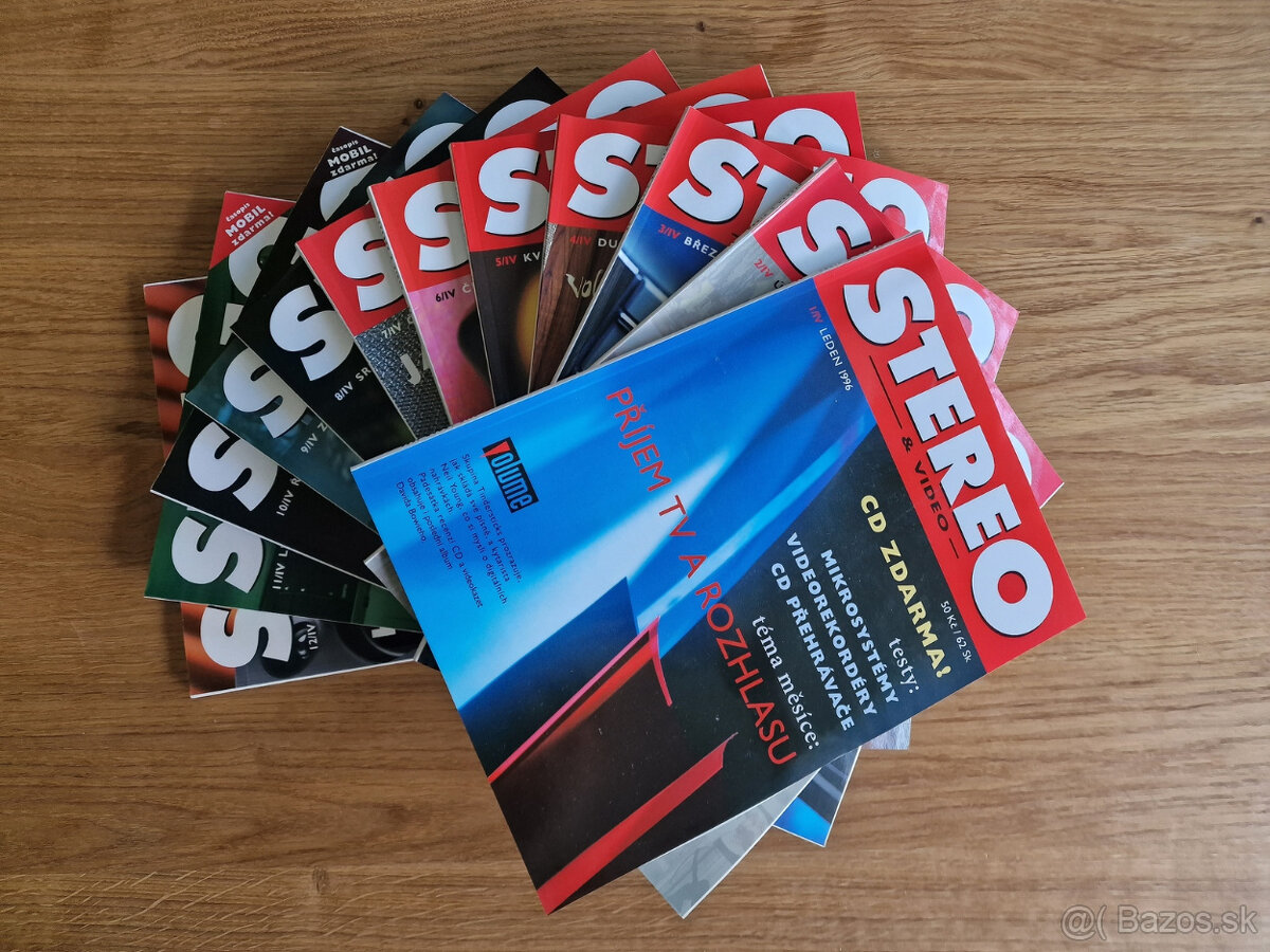 Casopis Stereo & Video, cele rocniky 1993-1998 - 5