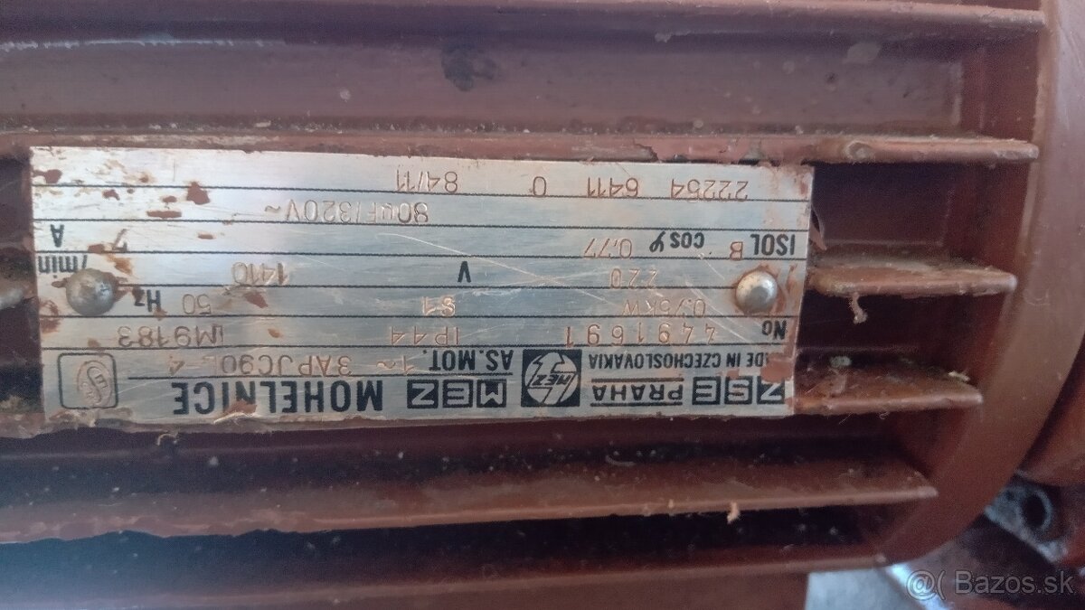 Elektromor z prevodovkov - 5