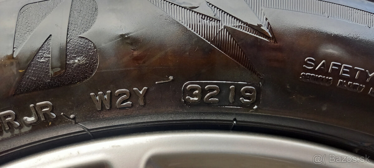 Zimné Pneumatiky na diskoch 225/50/R17 - 5