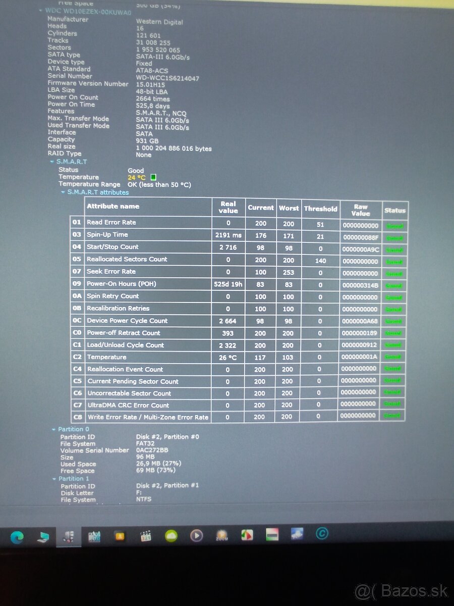 HDD WD Blue 1 TB - 9eur - 5