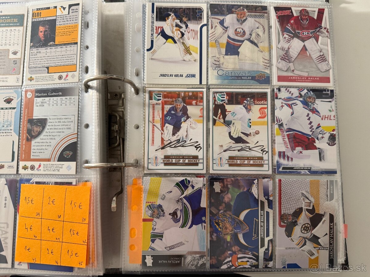 NHL karty - Slovaci - 5