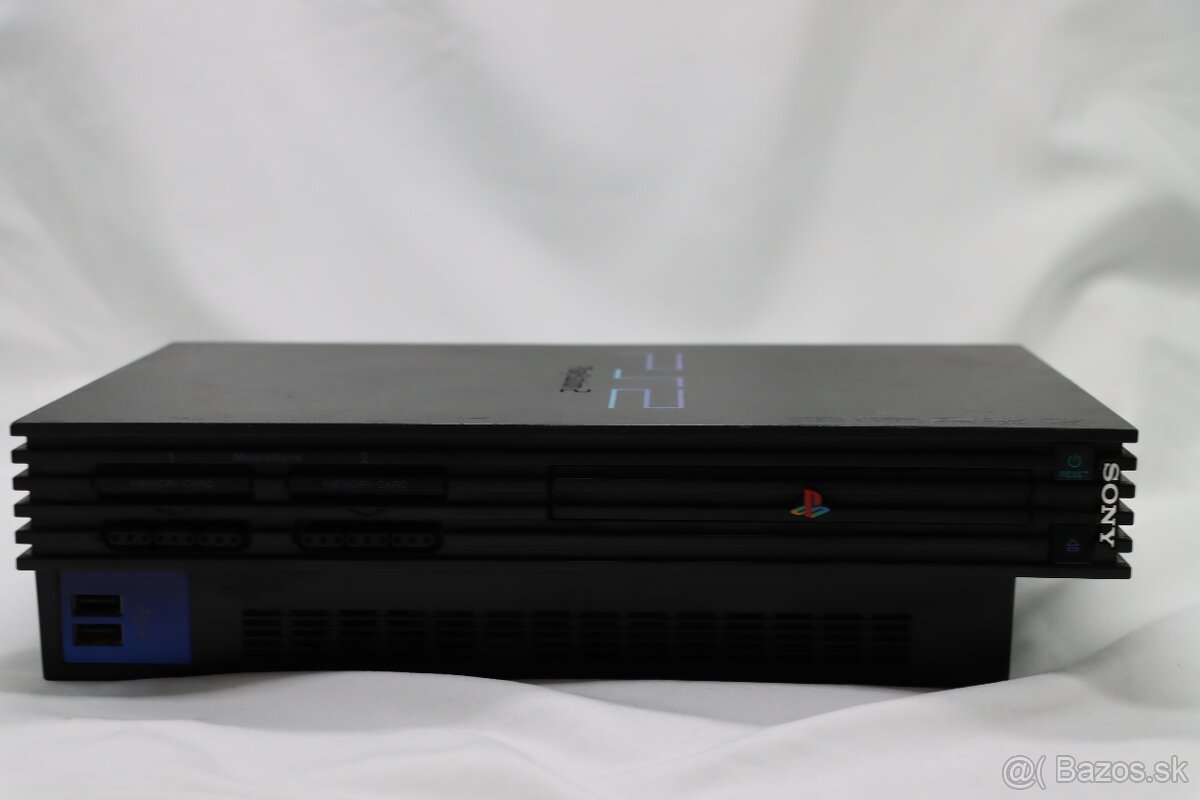 PS2 FAT SCPH-50004 + FMCB 1.8 karta + káble - 5