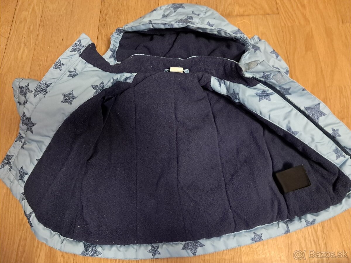 Zimna bunda - modrá 68 - 5