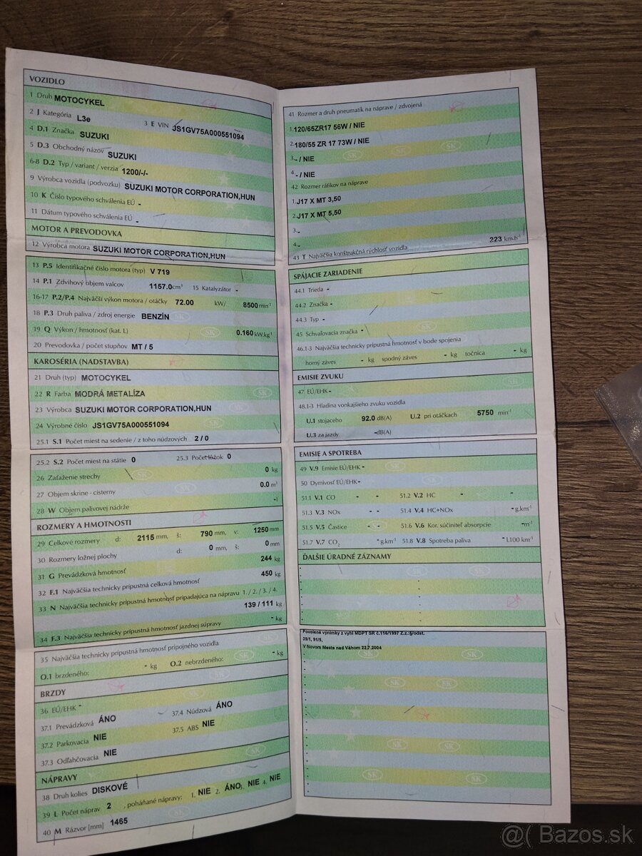 Predám Suzuki bandit 1200 ccm - 5