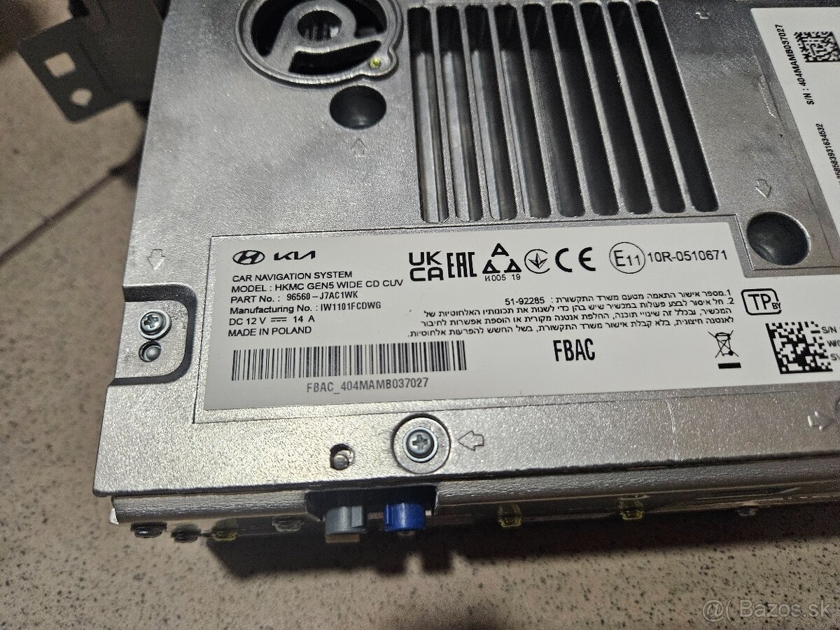 Rádio Kia Ceed SW 2024 - 5