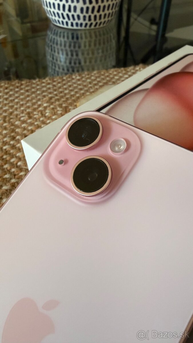 iPhone 15 256GB pink/ružový - 5