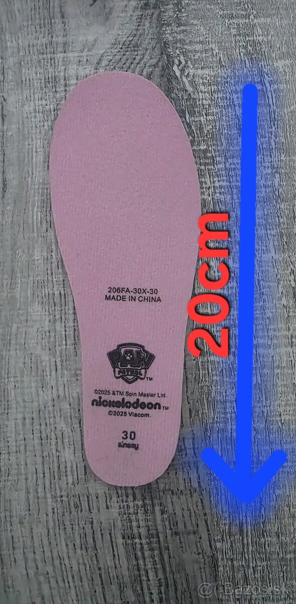 Nové blikajúce gumáky veľkosť 30 - 5